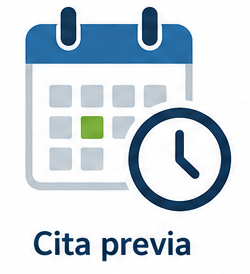 Icono de cita previa de la Seguridad Social Albacete